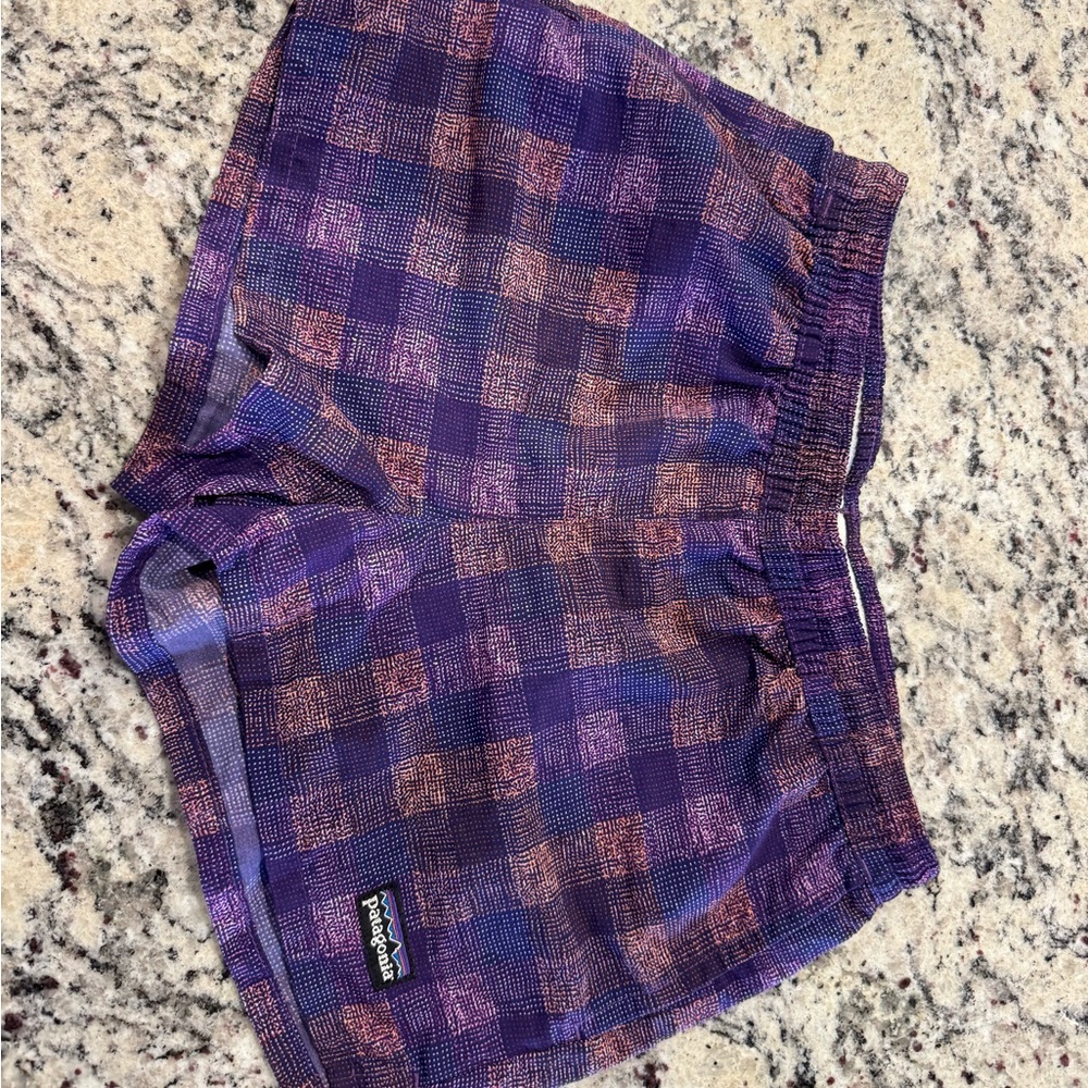 Patagonia Purple Girl's Baggies™ Shorts